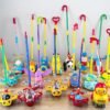 Push along rotary rotor  toys