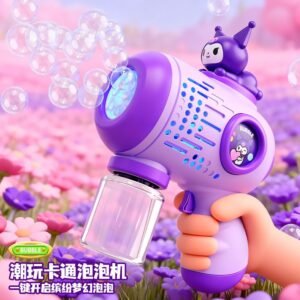 Astronaut Cartoon Electric Bubble Machine Gun