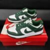 Classic Retro Court Sneaker - Forest Green/White