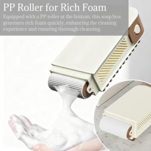 Foaming Soap Box with Roller & Scrub - Image 3