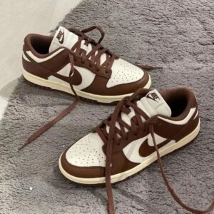 Retro Hoops Sneaker - Chocolate Brown/Off-White
